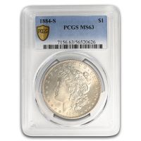 1884-S Morgan Silver Dollar. MS-67 (PCGS). CAC., MS67 - PCGS