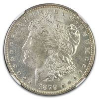 1879-S Morgan PCGS MS-63 Uncirculated Silver Dollar Coin San