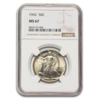 1943 Walking Liberty Half Dollar PCGS AU-55, AU55 - PCGS Auction