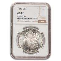 1879-S Morgan PCGS MS-63 Uncirculated Silver Dollar Coin San