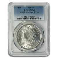 1889 Morgan Dollar $1 MS 63 NGC, MS63 - PCGS Auction Prices