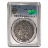 1889-CC Morgan Silver Dollar. MS-63 (PCGS). CAC., MS63 - PCGS