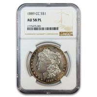 1889-CC Morgan Silver Dollar. MS-63 (PCGS). CAC., MS63 - PCGS