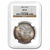 1882-O $1 (Regular Strike) Morgan Dollar - PCGS CoinFacts