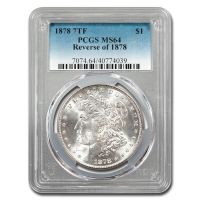 1878 7/8TF $1 VAM 34 HOT 50 (Regular Strike) Morgan Dollar - PCGS