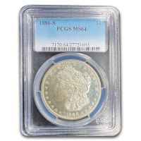 1886-S $1 (Regular Strike) Morgan Dollar - PCGS CoinFacts