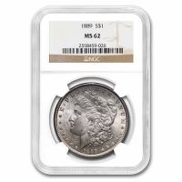 1889 Morgan Dollar $1 MS 63 NGC, MS63 - PCGS Auction Prices