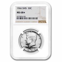 1966 50C SMS, CAM (Special Strike) Kennedy Half Dollar - PCGS