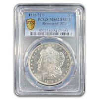 1878 7TF $1 Reverse of 1879 (Regular Strike) Morgan Dollar - PCGS