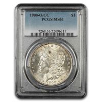 ★希少 ワンランク上★ 1900-O MS63+ モルガン 銀貨 PCGS 1900-O/CC Morgan Silver Dollar. Top 100 Variety. VF-30 (PCGS