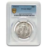 1942-S 50C MS64 NGC, MS64+ - PCGS Auction Prices