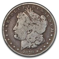 1878 8TF $1 VAM 14.1, Alligator Eye (Regular Strike) Morgan Dollar