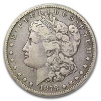 1878 8TF $1 VAM 14.4, Concave Reverse HOT 50 (Regular Strike