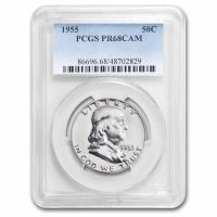 1955 50C, CAM (Proof) Franklin Half Dollar - PCGS CoinFacts