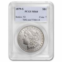 1879-S Morgan PCGS MS-63 Uncirculated Silver Dollar Coin San