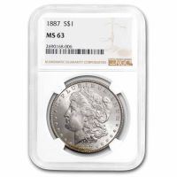 1887 Morgan Silver Dollar PCGS MS64, MS64 - PCGS Auction Prices