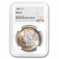 1889 Morgan Dollar $1 MS 63 NGC, MS63 - PCGS Auction Prices