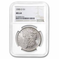 ★希少 ワンランク上★ 1900-O MS63+ モルガン 銀貨 PCGS 1900-O $1 (Regular Strike) Morgan Dollar - PCGS CoinFacts