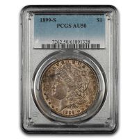 1899-S $1 VAM 7, Doubled Date TOP 100 (Regular Strike) Morgan