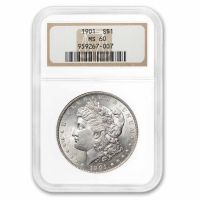 1901 Morgan Silver Dollar. AU-55 (PCGS). CAC., AU55 - PCGS Auction