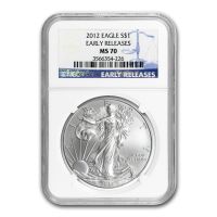 2012 American Eagle Silver Dollar NGC MS 70 Struck at West Point 2012 American Eagle Silver Dollar NGC MS 70 Struck at West Point