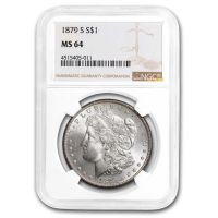 モルガンダラー　NGC AU53 1879年【週末セール】 アメリカ 1887 1ドル 銀貨 NGC MS 63 モルガンダラー 3324911353