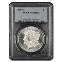 NGC 1898 O MS 63 Morgan Silver One Dollar S$1 Uncirculated