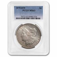 1878 8TF $1 (Regular Strike) Morgan Dollar - PCGS CoinFacts