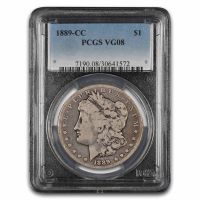 1889-CC Morgan Silver Dollar. MS-63 (PCGS). CAC., MS63 - PCGS