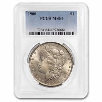 1900年 PCGS MS62 モルガンダラー　ミントなし 1900 Morgan Silver Dollar. MS-62 (PCGS)., MS62 - PCGS Auction Prices