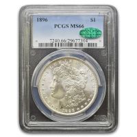 1896 $1 Morgan Silver Dollar PCGS MS62, MS62 - PCGS Auction Prices
