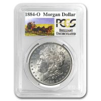 1884-O $1 Morgan Silver Dollar graded MS65 by NGC, MS65 - PCGS