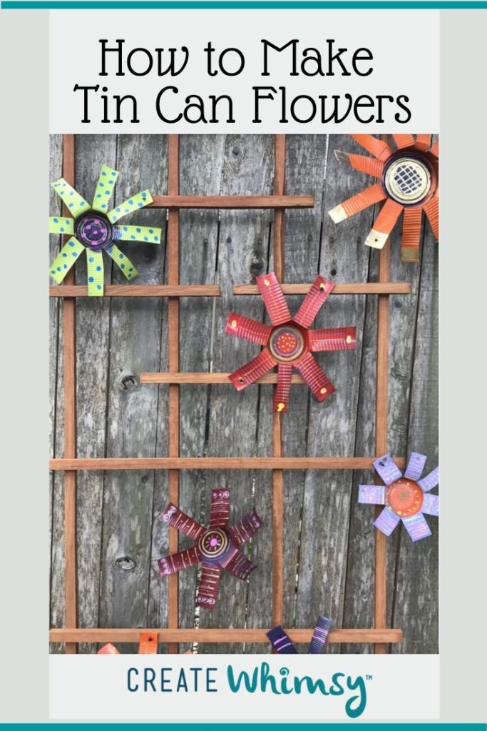 How to Make Tin Can Flowers