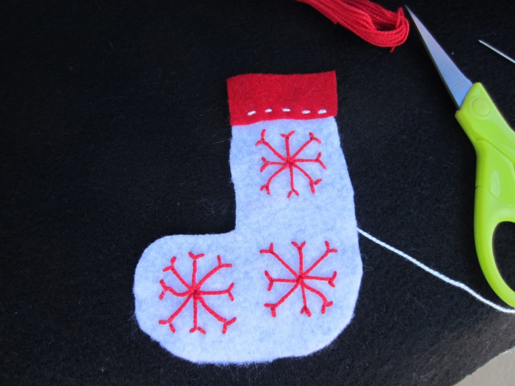 Stocking cuff added
