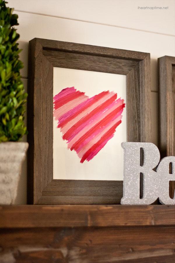 Lipstick art