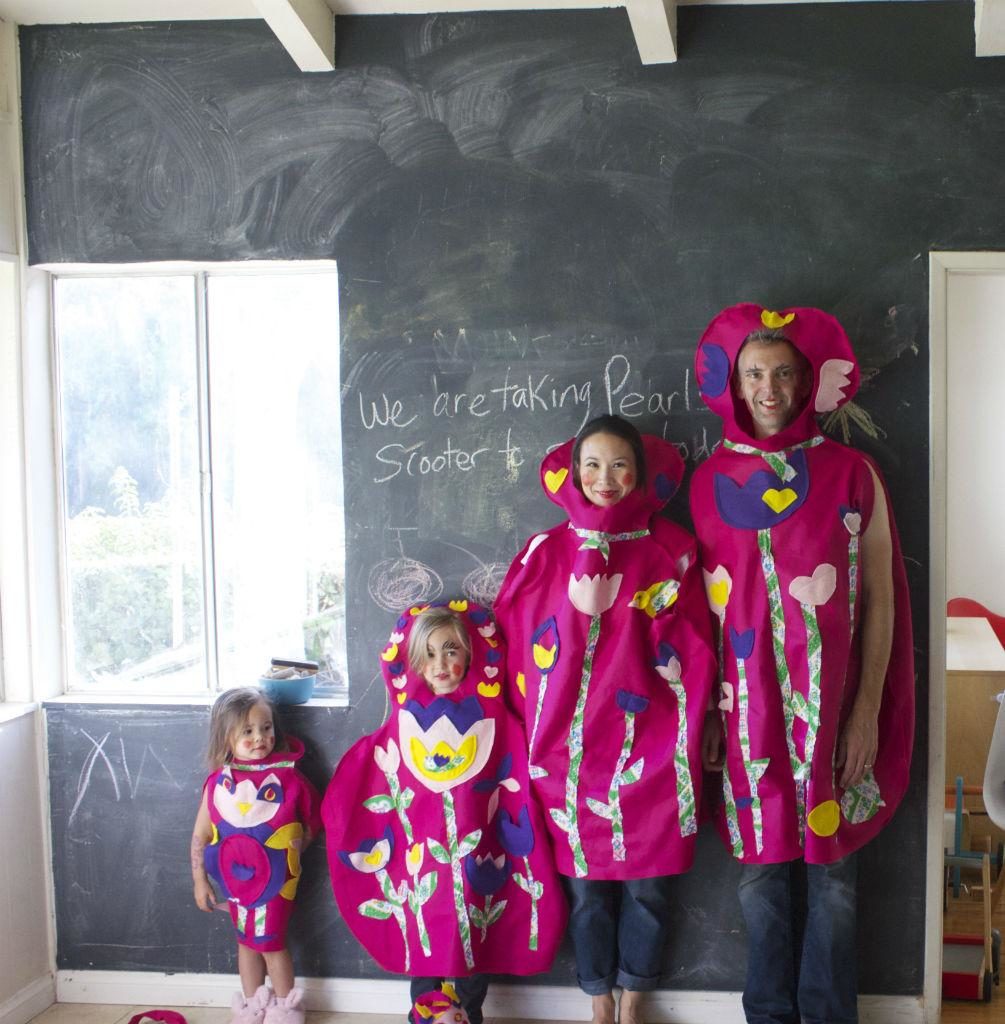 Russian stacking dolls family halloween costume idea