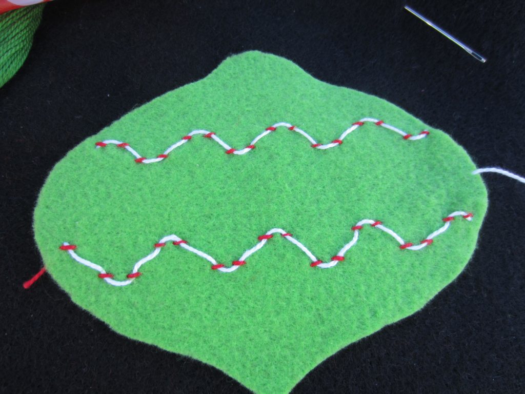 Added the lacing for the Laced Whipped Stitch