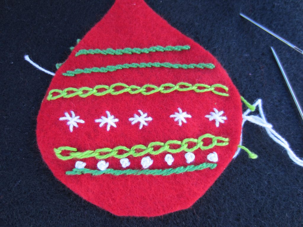 Added some embroidered stars