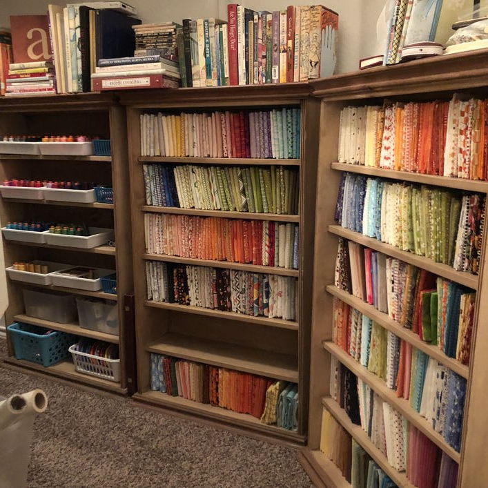 Organized Fat quarters