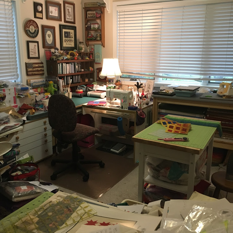 Barbara's sewing room