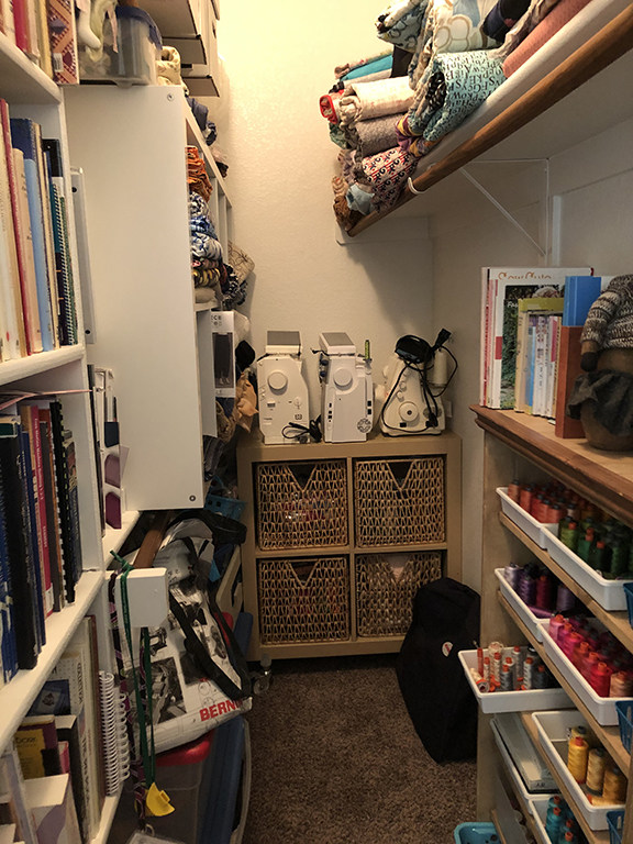 Annie Smith Fabric Storage Closet