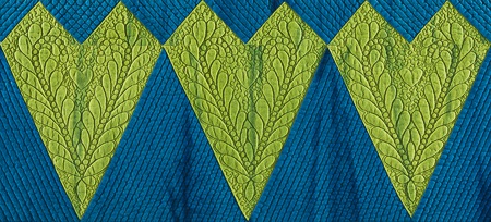 Unfurling, detail