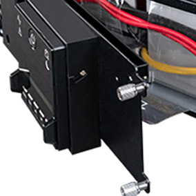 toolless front panel