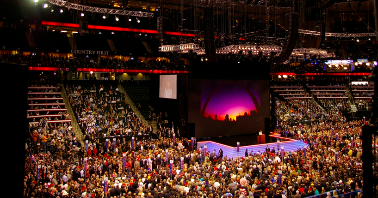 2008 Republican National Convention at the Xcel Energy Center in Saint Paul, Minnesota - CC 2.0