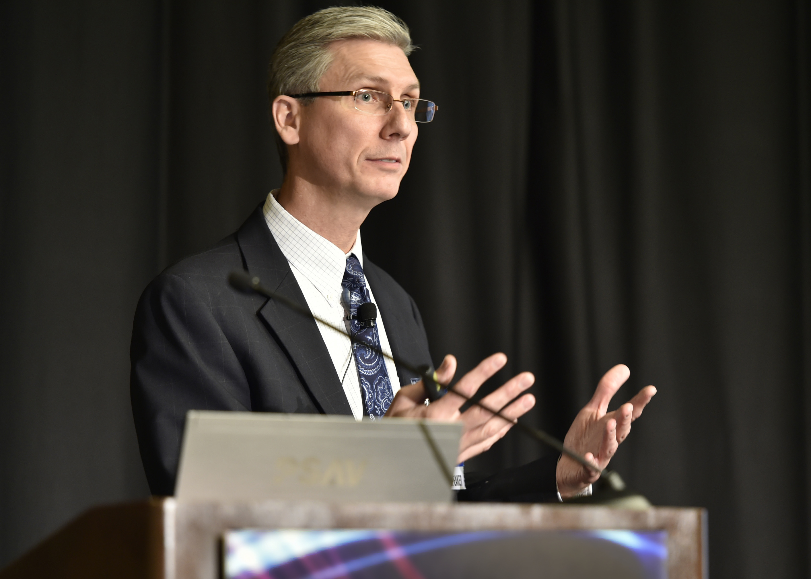 FDA Deputy CIO Brad Wintermute spoke at Appian World on Friday. (Courtesy Of Appian)