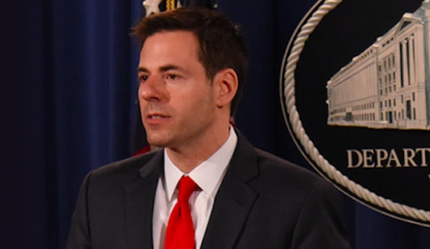 John Carlin's last day is Oct. 15. (justice.gov)