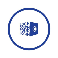 The logo for the Obama administration's "Lock down your login" campaign