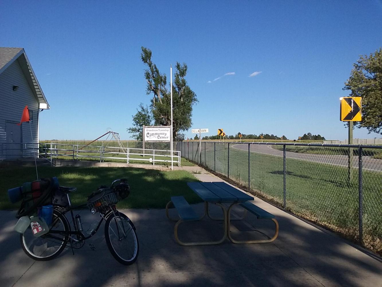 Day 8 ending near Herington, KS Diversion into Kansas CycleBlaze