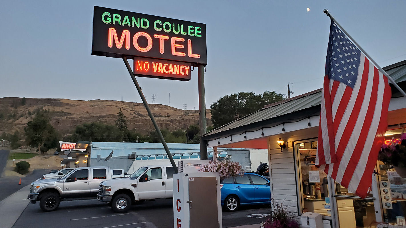 Day 2 Coulee City to Grand Coulee Columbia Coulee Chelan Circuit