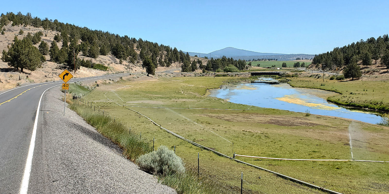 Day 4 Klamath Falls to Chiloquin via Bonanza, Sprague River The Lost